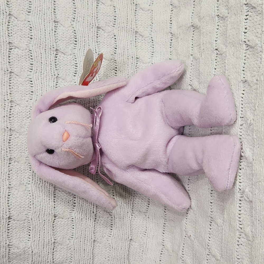 TY FLOPPITY BEANIE BABY RARE ORIGINAL 1ST EDITION PVC PELLETS